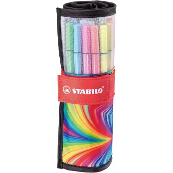 STABILO Pen 68 ARTY fixky sada, 25 ks, rôzne farby
