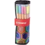 STABILO point 88 fixka - mix farieb - 0,4 mm - balenie 20 ks