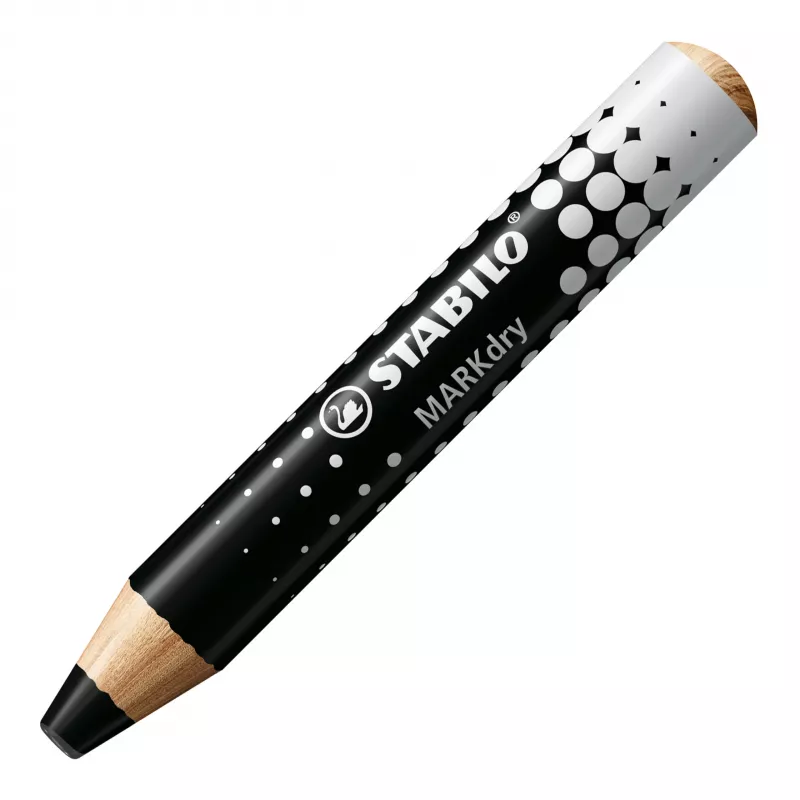 STABILO MARKdry Drywipe Marker na biele tabule čierny balenie 5 ks