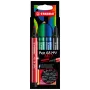 STABILO Pen 68 MAX 4-pack ARTY fixka s klinovým hrotom