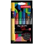 STABILO Pen 68 MAX 6-pack Arty Edition fixky s klinovým hrotom