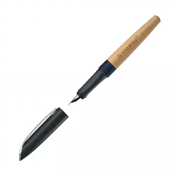 STABILO klimaticky neutrálne plniace pero Grow - Blueberry Blue / Beech