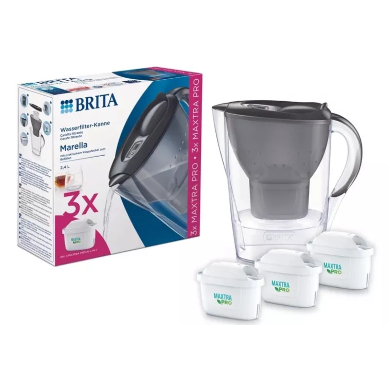 Brita Marella kanvica na filtrovanie vody manuálna 2,4 L modrá