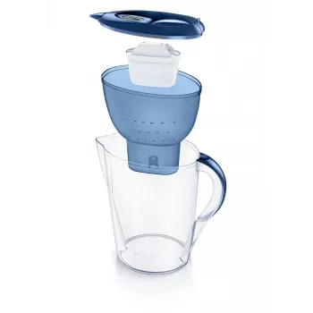 Brita Marella kanvica na filtrovanie vody manuálna 2,4 L modrá
