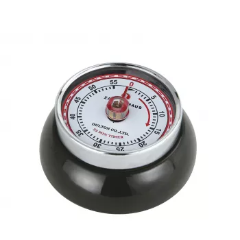 Zassenhaus Timer Speed Black Mechanický kuchynský časovač 60 minút