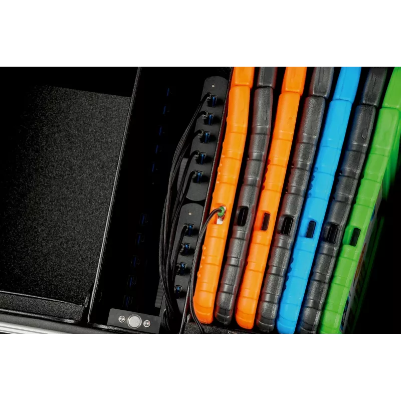 PARAT PARAPROJECT Case TC20 EDUCOVER+/KidsCover nabíjací vozík (čierna)