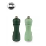 Peugeot Tahiti sada mlynčekov na korenie a soľ 2 ks 15 cm zelená