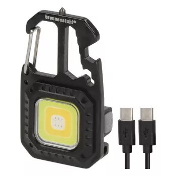 Brennenstuhl LED akumulátorová baterka 600 lm 1,5 h čierna (1173750009)