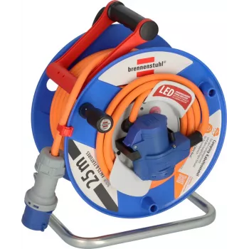 Brennenstuhl 1182470200 káblový navijak 25 m oranžový CEE konektor samec 16 A 3-pólový
