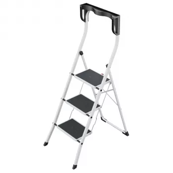 Hailo K75 ComfortLine 3-stupňová bezpečnostná stolička, strieborná/čierna, nosnosť 150 kg
