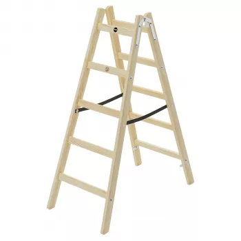 Hailo H40 StandardLine 2x5 drevený obojstranný stupňový rebrík