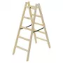 Hailo H40 StandardLine 2x5 drevený obojstranný stupňový rebrík
