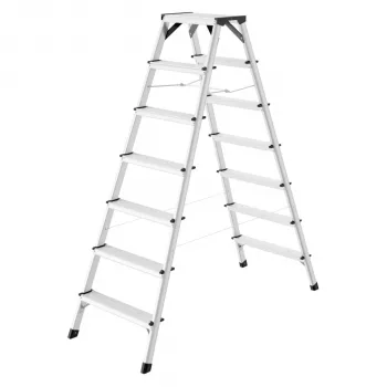 Hailo D60 StandardLine 2x7 stupňov obojstranný rebrík
