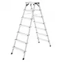 Hailo D60 StandardLine 2x7 stupňov obojstranný rebrík