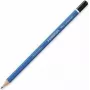 STAEDTLER Mars Lumograph grafitová ceruzka 2B - 2 mm tuhá - 8 mm telo - šesťhranná - modrá