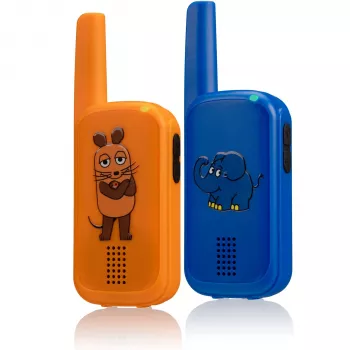 DieMaus Sada vysielačiek - 2 jednotky, 40 MHz, 2 kanály, dosah až 200 m, viacfarebné