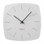 KIENZLE DCF Rádiom riadené nástenné hodiny Modern 24,8 cm biele