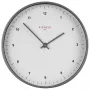 KIENZLE DCF Rádiom riadené nástenné hodiny Classic 25 cm, biele