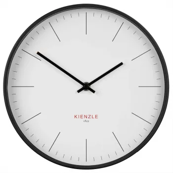 KIENZLE DCF Rádiom riadené nástenné hodiny Modern 25 cm biele (14979)