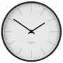 KIENZLE DCF Rádiom riadené nástenné hodiny Modern 25 cm biele (14979)