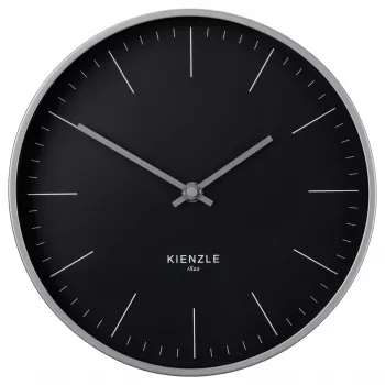 KIENZLE DCF Rádiom riadené nástenné hodiny Modern antracit 25 cm