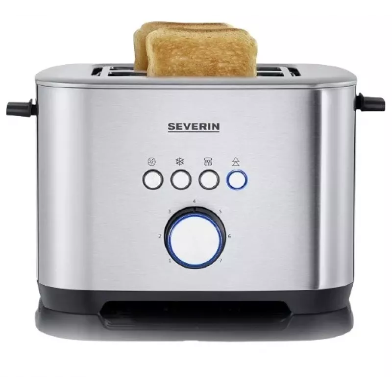 SEVERIN AT 2620 Hriankovač 800 W 2 otvory strieborný/čierny