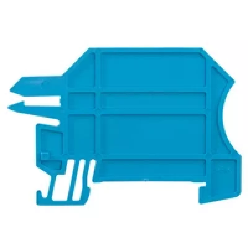 Weidmüller WHP 2.5-35N/10x3 BL koncová doska - 20 ks - Wemid - modrá - -50 až 120 °C - V0