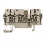 Weidmüller ZDU 2.5/3AN priechodková svorka, pružinové pripojenie, 2,5 mm², béžová, 100 kusov