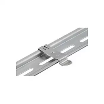 Weidmüller FM 4/TS35 montážna pätka - oceľ - strieborná - 14 mm x 7 mm - balenie 40 ks