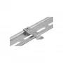 Weidmüller FM 4/TS35 montážna pätka - oceľ - strieborná - 14 mm x 7 mm - balenie 40 ks