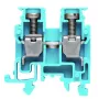 Weidmüller priechodná svorka AKZ 2.5 BL, modrá, skrutková prípojka, 2,5 mm², 800 V, 24 A