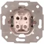 Heinrich Kopp 503500003 otočný spínač kovovo biely IP20 10A 250V