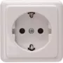 Heinrich Kopp zásuvka Schuko nástenná 1-násobná 16A 250V arktická biela 101802000