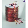 C.E. Pattberg darčeková stuha Raffia lesklá červená/zlatá 3,0 mm x 50,0 m