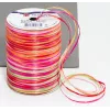 C.E. PATTBERG Raffia darčeková stuha matná ružová/červená/oranžová/zelená 3,0 mm x 50,0 m