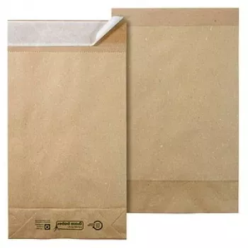 Vereinigte Papierwarenfabriken classic eco obálka na zasielanie so spodným skladom (cca DIN C4, 5,0 cm spodný sklad), bez okienka, prírodná
