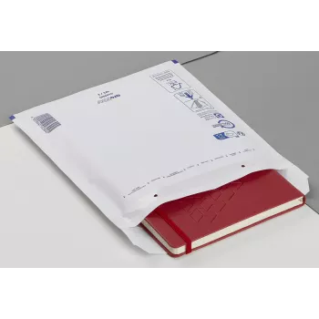 Vereinigte Papierwarenfabriken 100 aroFOL CLASSIC W5/E podložené poštové tašky pre DIN C5, biela