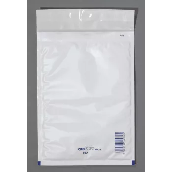 Vereinigte Papierwarenfabriken 100 aroFOL POLY podložená obálka pre DIN A5, biela, samolepiaca