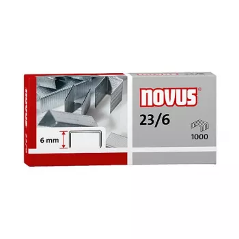 Novus Dahle 042-0039 balenie sponiek - 6 mm - 1000 nerezových sponiek - kapacita 30 listov