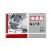 Novus No.111 sponky - 4 mm - 2000 ks - 15 listov - kov - sivá