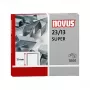 Novus Dahle Novus 23/13 SUPER balenie sponiek - 1,3 cm - 1000 sponiek - oceľ - nerez