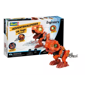 Revell adventný kalendár 'Electric T.Rex' s pohyblivými dielmi (01060)
