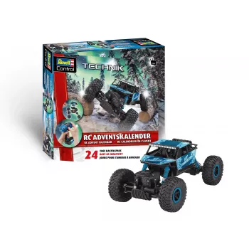 Revell adventný kalendár RC Crawler 1:18 2,4 GHz 4WD na zostavenie