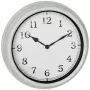 TFA 60.3067.02 vonkajšie kovové nástenné hodiny biela 380 mm