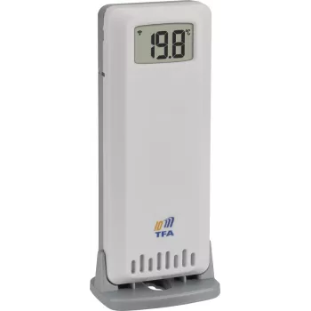 TFA 30.3901.02 ID-A5 teplotný senzor biely bezdrôtový 868 MHz termosenzor