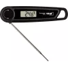 TFA THERMO JACK TASTE digitálny kuchynský teplomer s časovačom a alarmom, nerezová sonda, 160 mm, -50 až +300 °C, LCD displej, čierna/biela