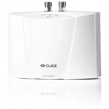 CLAGE MCX 3 elektronický mini prietokový ohrievač, 3,5 kW, 230 V, horizontálny, biela