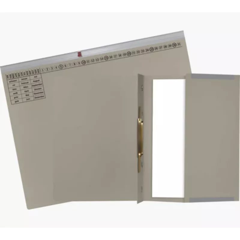Exacompta 370110B zakladač - kartón - sivý - 320 g/m² - 265 x 316 mm