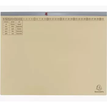 Exacompta 370122B klasický zakladač - kartón - 320 g/m² - 265 x 316 mm - balenie s 1 kusom - šampión