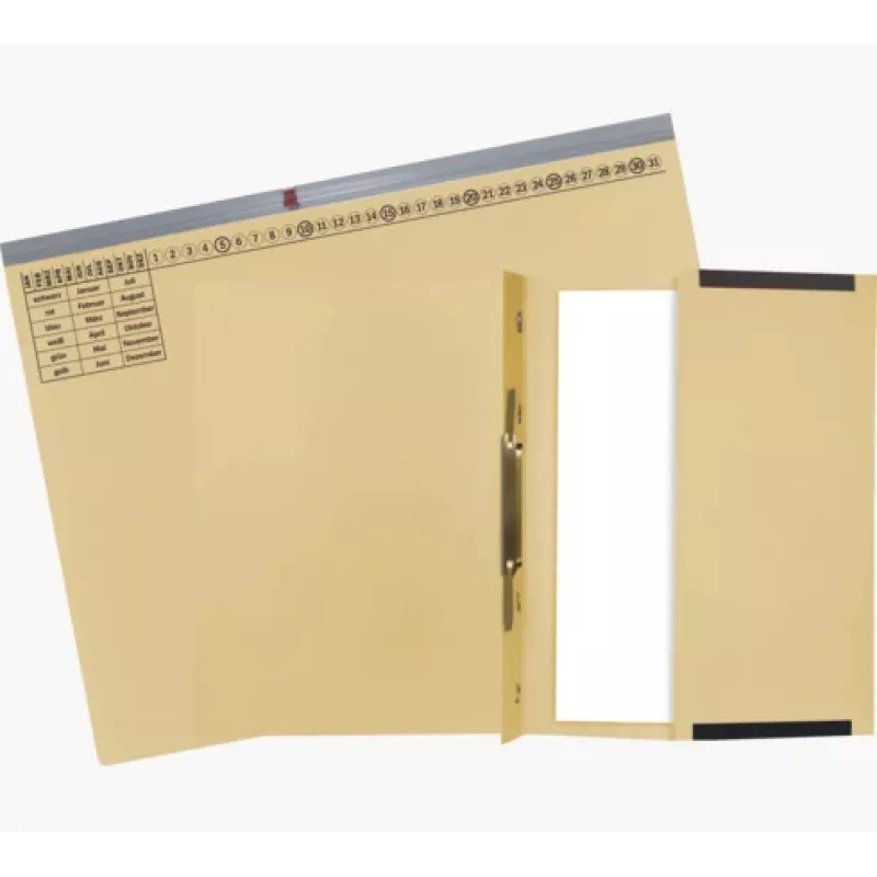 Exacompta 370122B klasický zakladač - kartón - 320 g/m² - 265 x 316 mm - balenie s 1 kusom - šampión